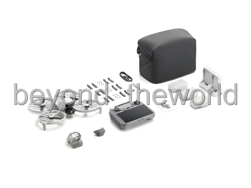 DJI Flip Fly More Combo Camera Drone (3 Bastteries) + RC 2 Remote Controller