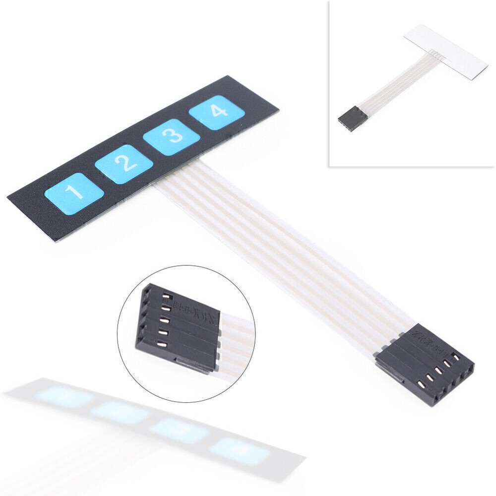 Key Matrix Membrane Switch Control Panel Slim Keyboard Keypad Components mo