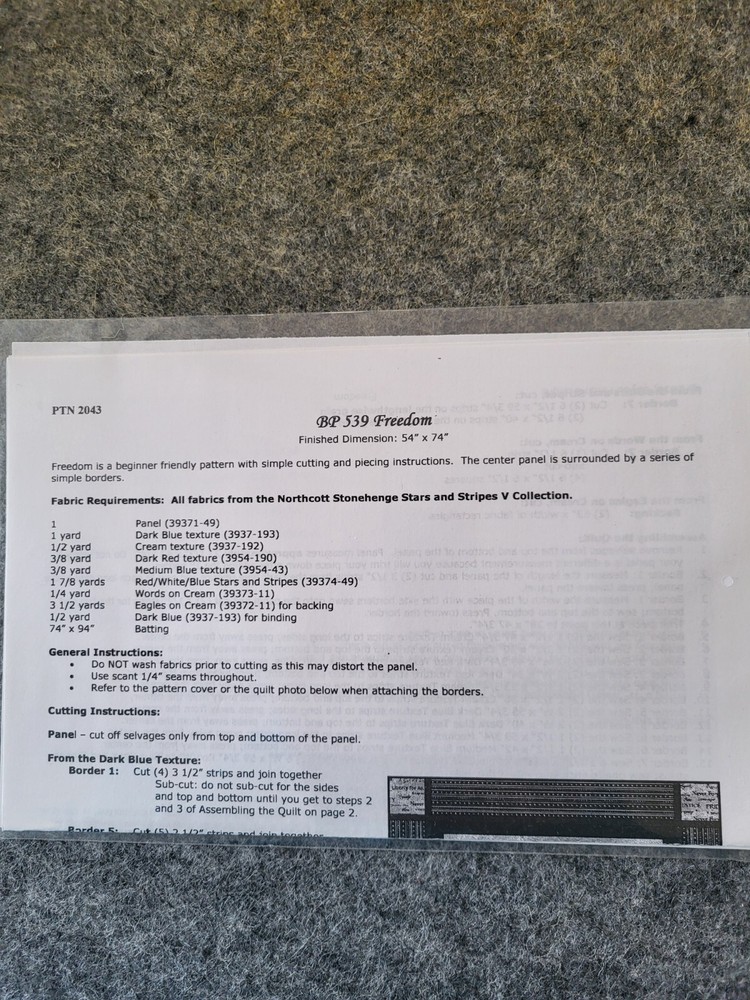 New Freedom Quilting Pattern by Bayou Patch Designs