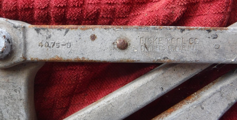 Dicke Tools Parallel Jaw Grip Wire Cable Puller 4075-D 1/2 - 3/4 15000 Lbs B