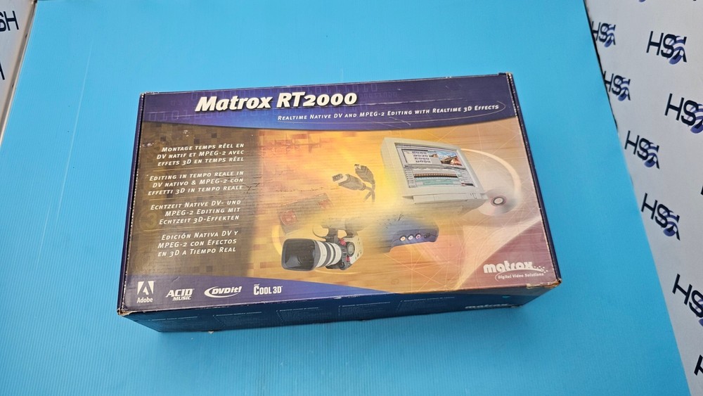 MATROX RT2000/KIT/I MEGA PACK 3.0 REALTIME EDITING M059960