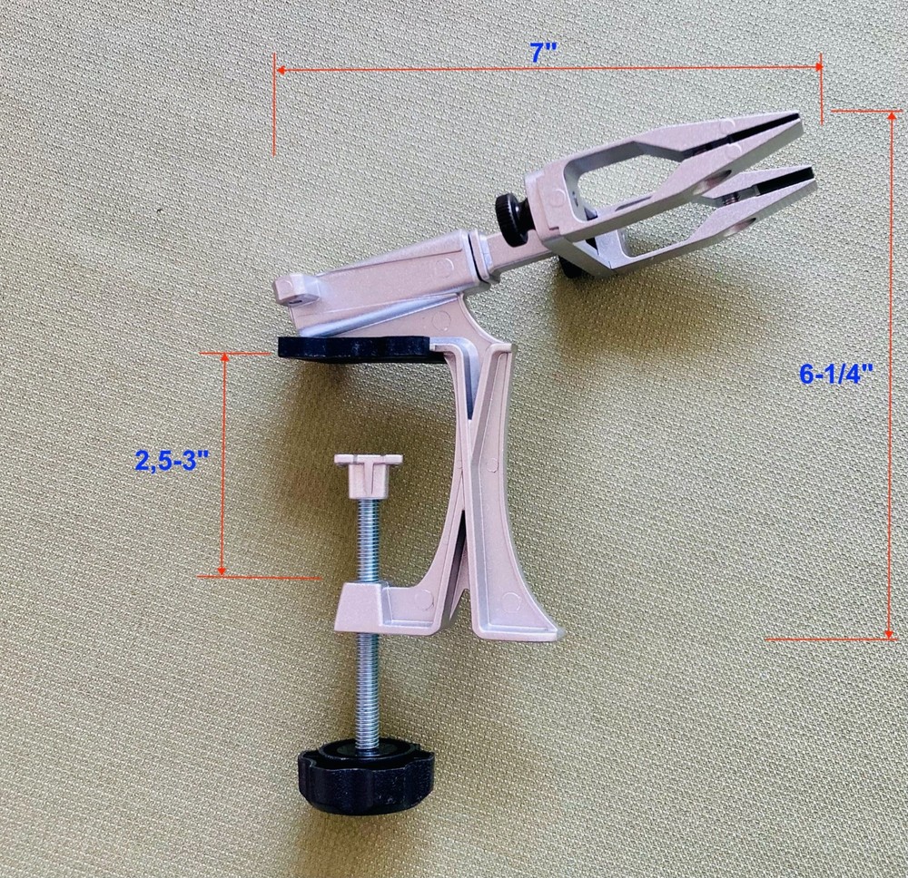 Ingenious 8-Position Adjustable Flipping Clamp/Holder (blade sharpening or else)