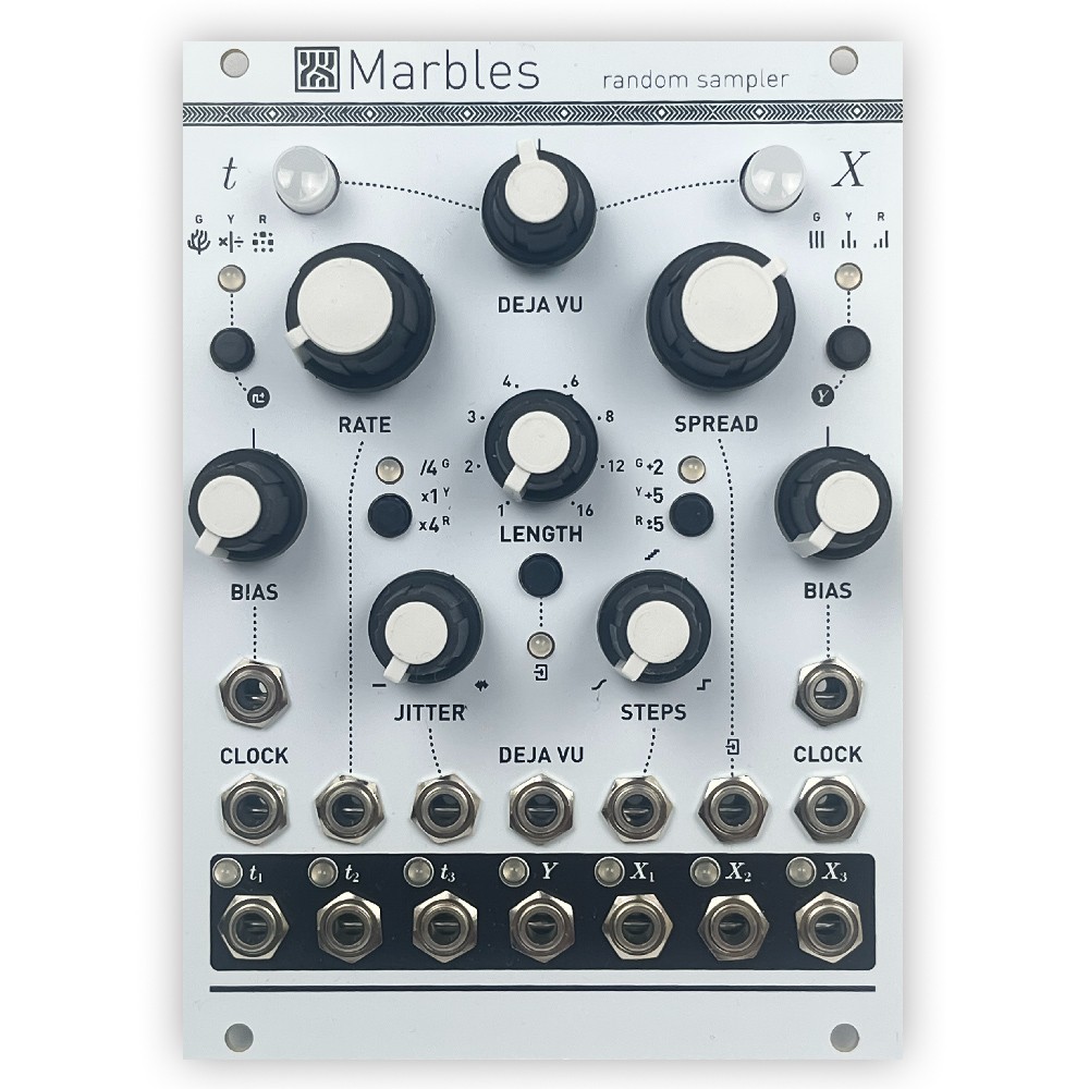 Marbles - Eurorack Random Gate/CV Generator Module Sound Study Modular Mutable