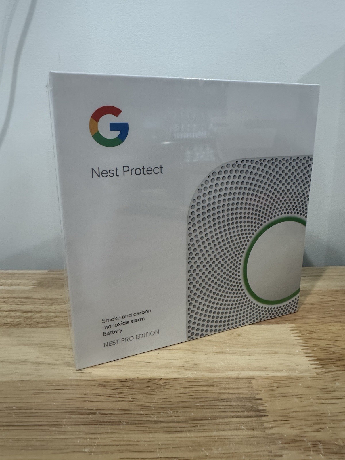 New Google Nest Protect Battery Carbon Monoxide Smoke Detector S3000BWES EXP2032