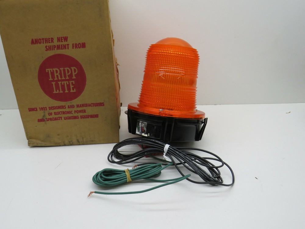 Tripp-Lite FF-LP Amber Strobe Warning Light Beacon 12VDC