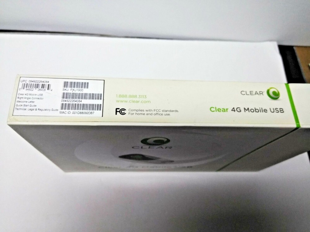 CLEAR 4G Wireless Router WiFi Mobile Modem USB Dongle - NEEDS PROGRAMMING