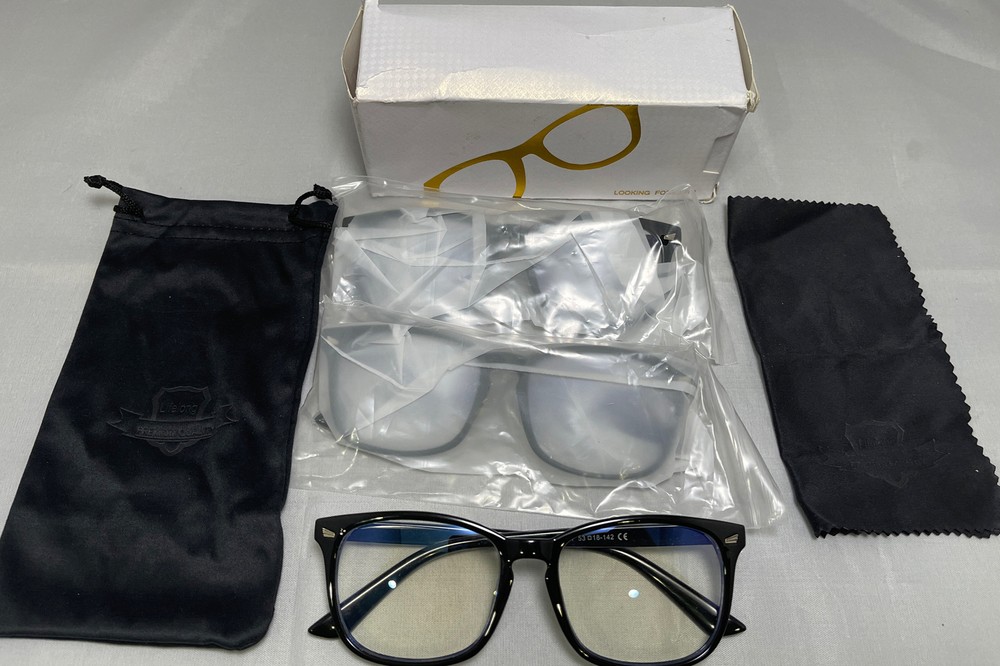 Looking Forward Bluelight Blocking Computer Gaming Glasses - Black 3 Pack!!