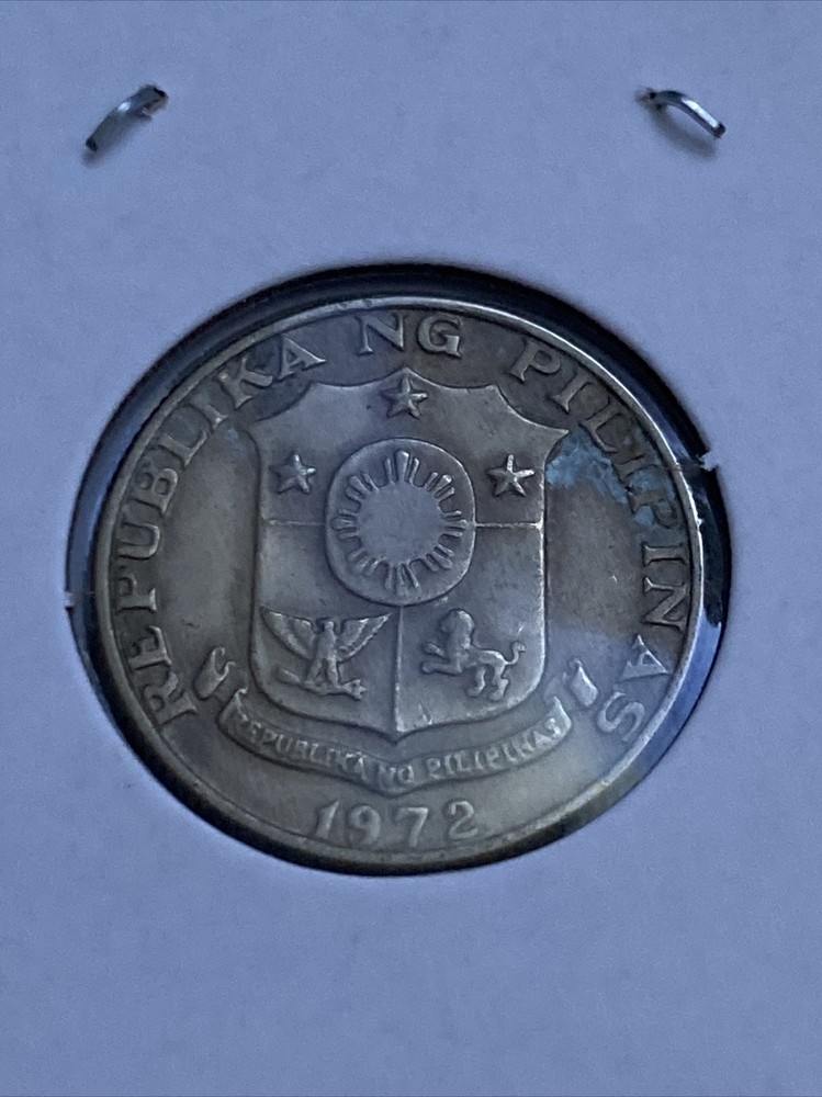 1972 Philippines 25 Sentimos Coin B10