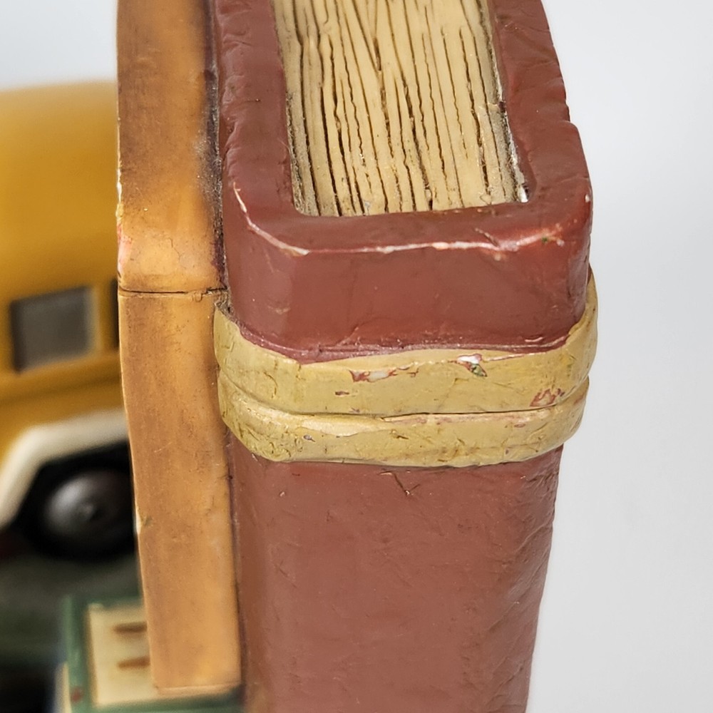 Vintage Single Bookend Replacement School Bus Classroom Mantle Office Decor