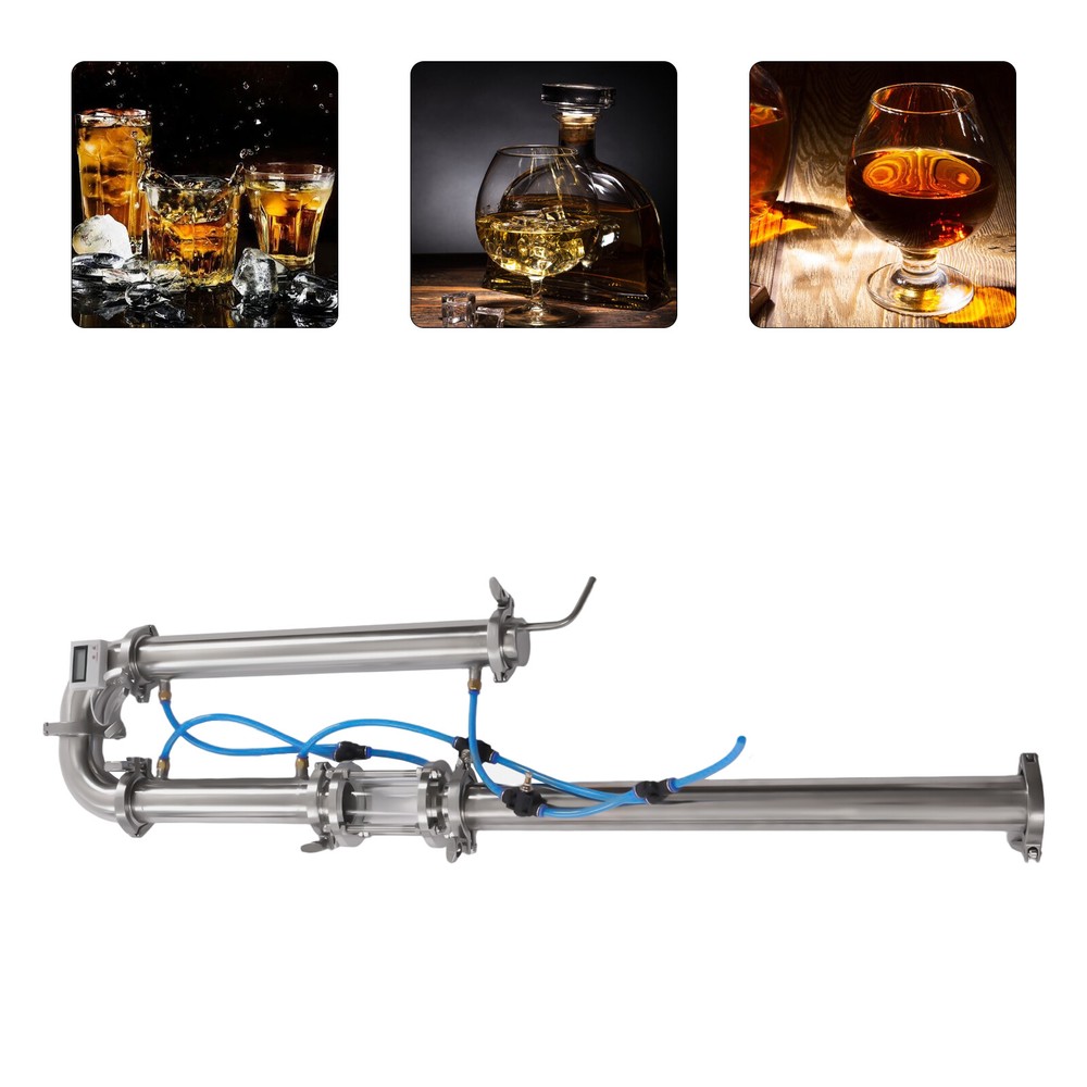 2" Still Moonshine Reflux Distilling Column Brew Bear Wine Making Tool Stainless