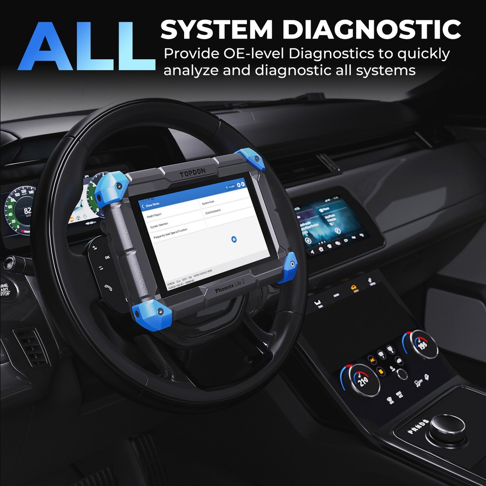 TOPDON Phoenix Lite 2 Bi-directional OBD2 Scanner Diagnostic Tool Key Coding