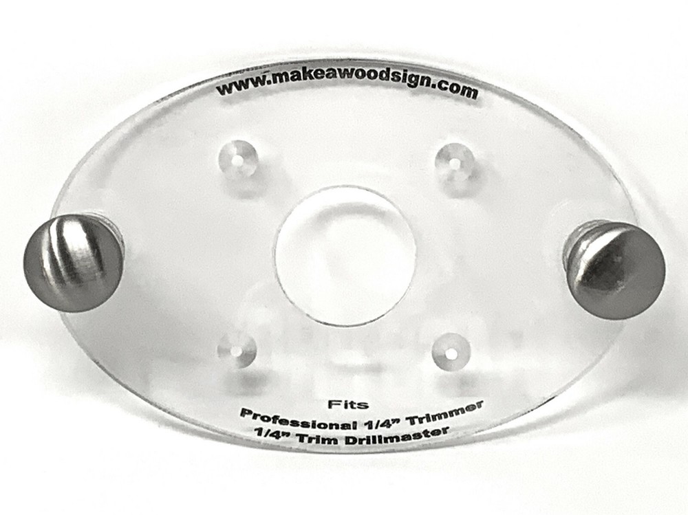 Harbor Freight DrillMaster Trim Router Acrylic Base Plate