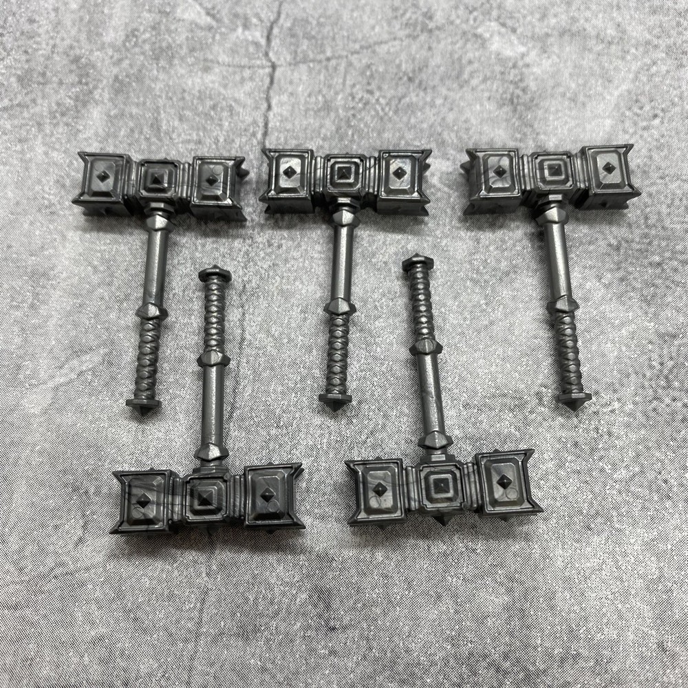 5pack Dwarf War Hammer Blocks Weapons Accessories for Minifigures B10b233