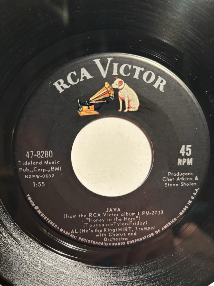 Al Hirt “Java” RCA Victor 7” 45 VG++