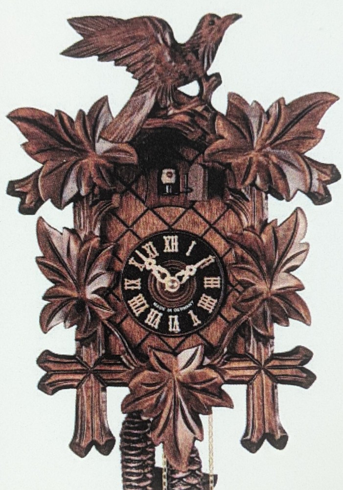 Hones 1 Day Cuckoo Clock 11"