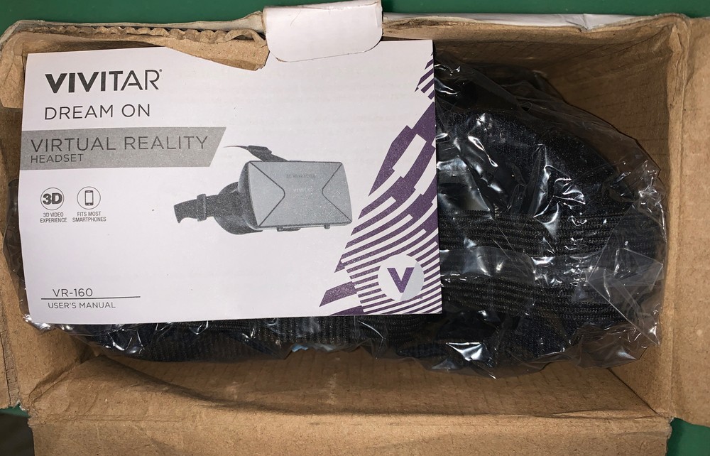 Vivitar Dream on Virtual Reality Headset VR160