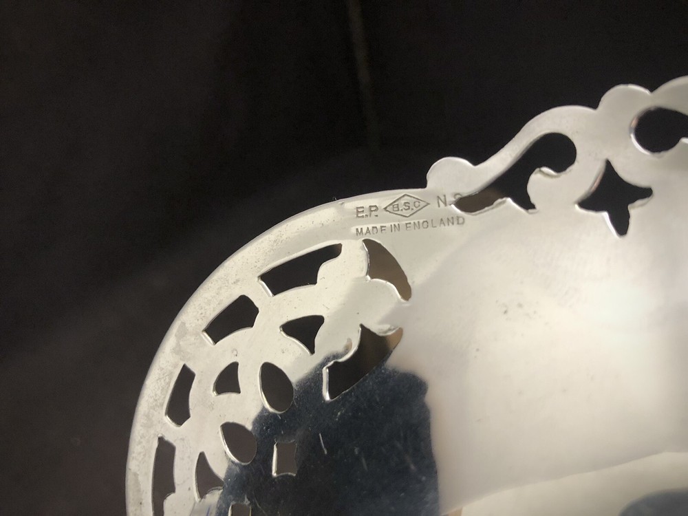 Silver Plated Dish, By B.S.C