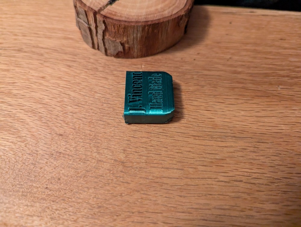J Vincent 3d Printed Tip Protector For 1 " Wide Framer's Chisel