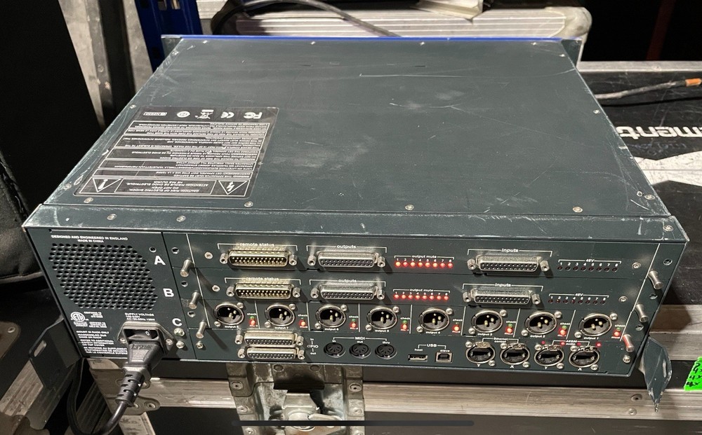 Midas DL 451 stage boxe for midas pro console with 24 out