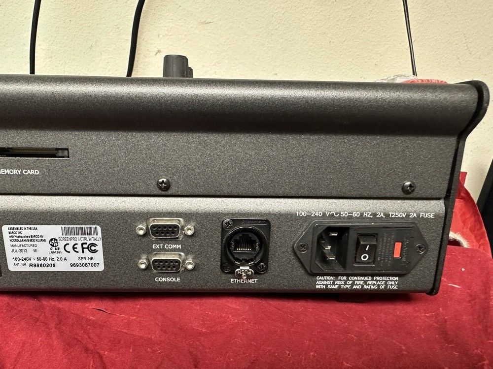 Barco ScreenPro II Controller Screen Pro Seamless Video Switcher Tested