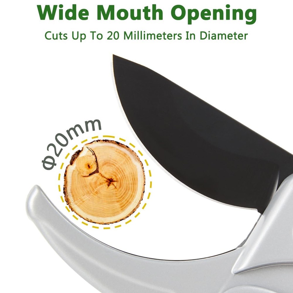 Ratchet Pruning Shears Professional Garden Clippers Sharp Hand Pruners...