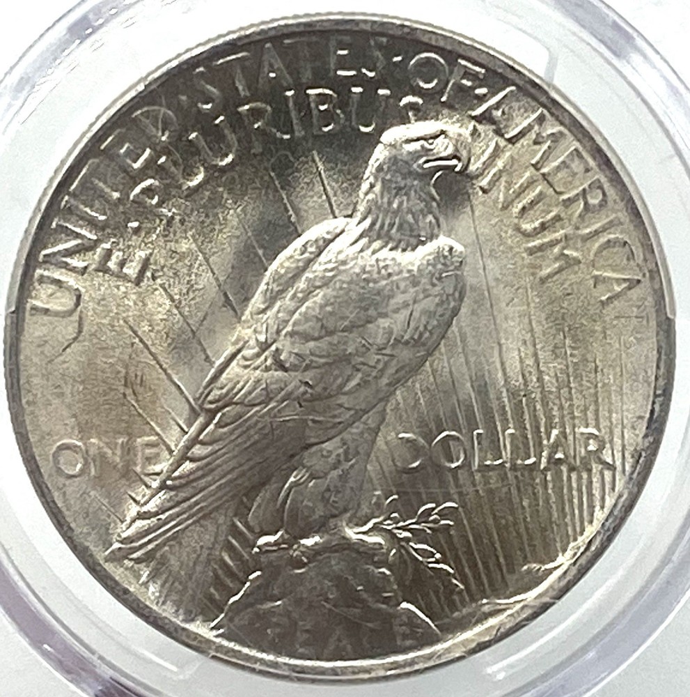 1922 Peace Silver Dollar $1 PCGS MS-62