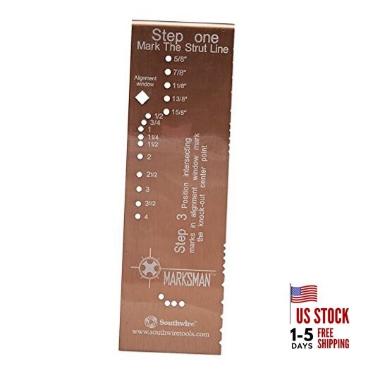 Marksman Conduit Spacer - No-Math Layout Tool for Accurate Spacing - 0.1 m