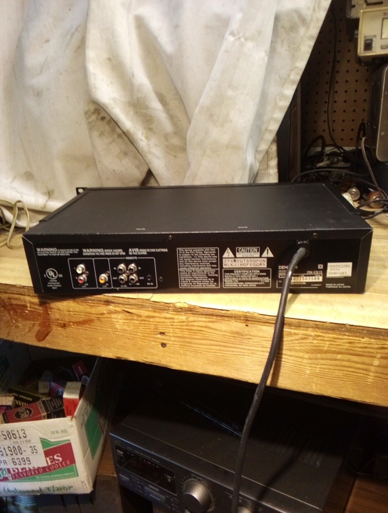 Denon Cd Player Rack Mount Mod DN C615 No Remote Working
