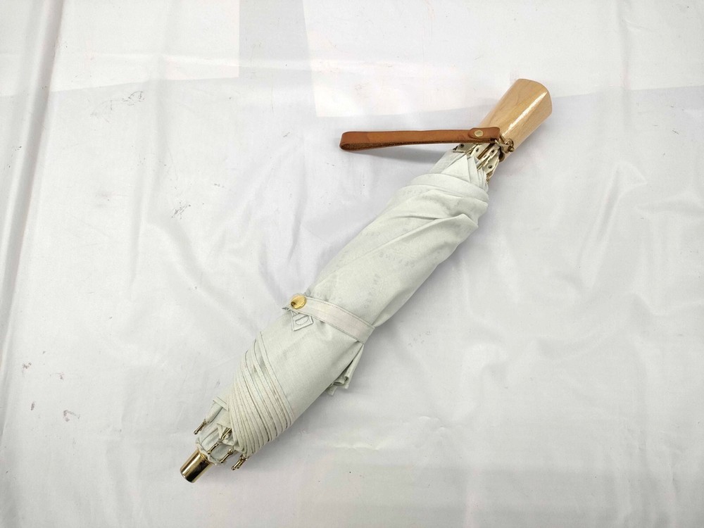 CELINE Folding umbrella Macadam Light Blue umbrella