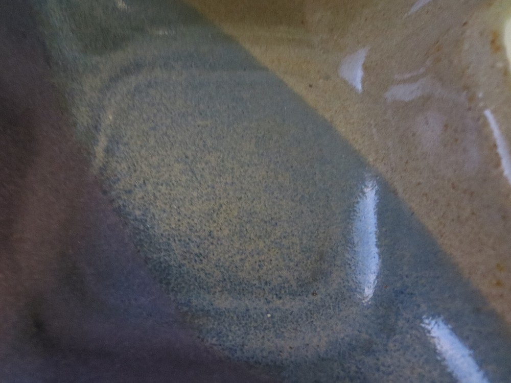 WONDERFUL STUDIO POTTERY TRINKET DISH SIGNED