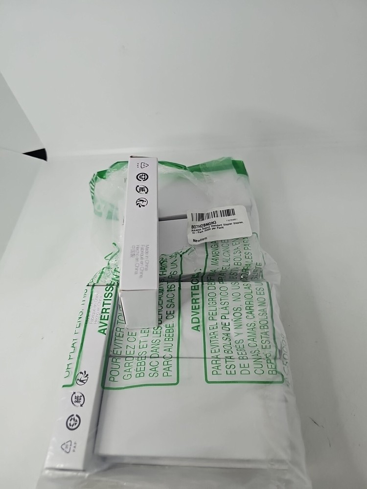 10 - Pack Standard Staple Staples, 5000 Per Pack.