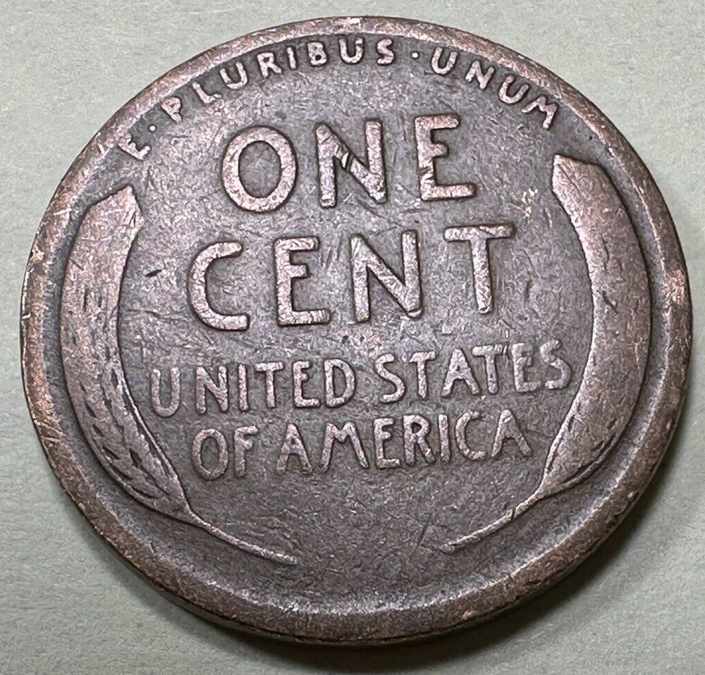 1928 1C Lincoln Cent WHEAT PENNY 5538N