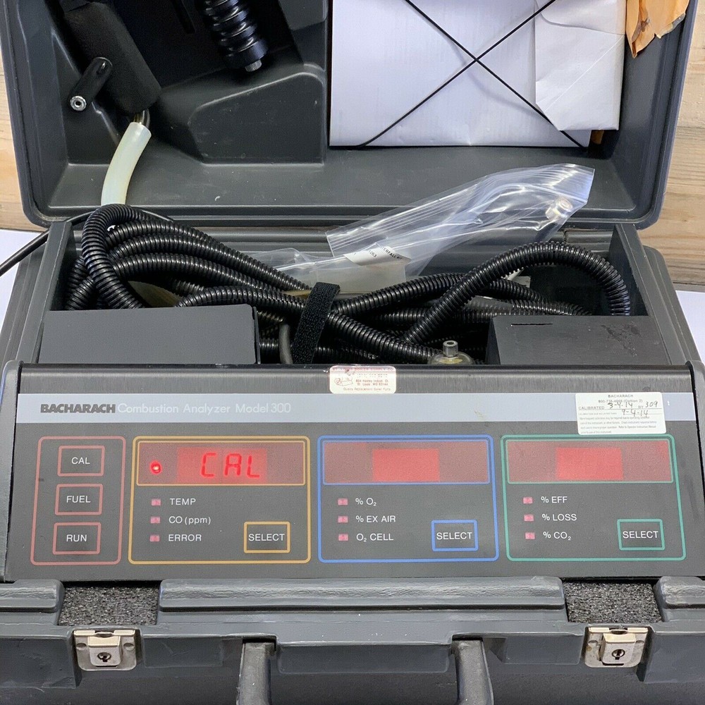 Combustion Analyzer Model 300 Bacharach