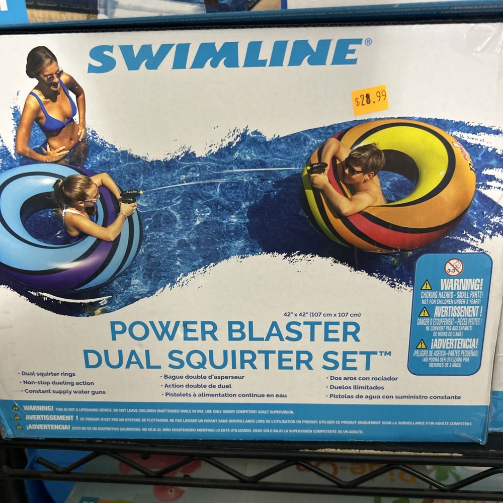 Swimline Power Blaster Dual Squirter Set