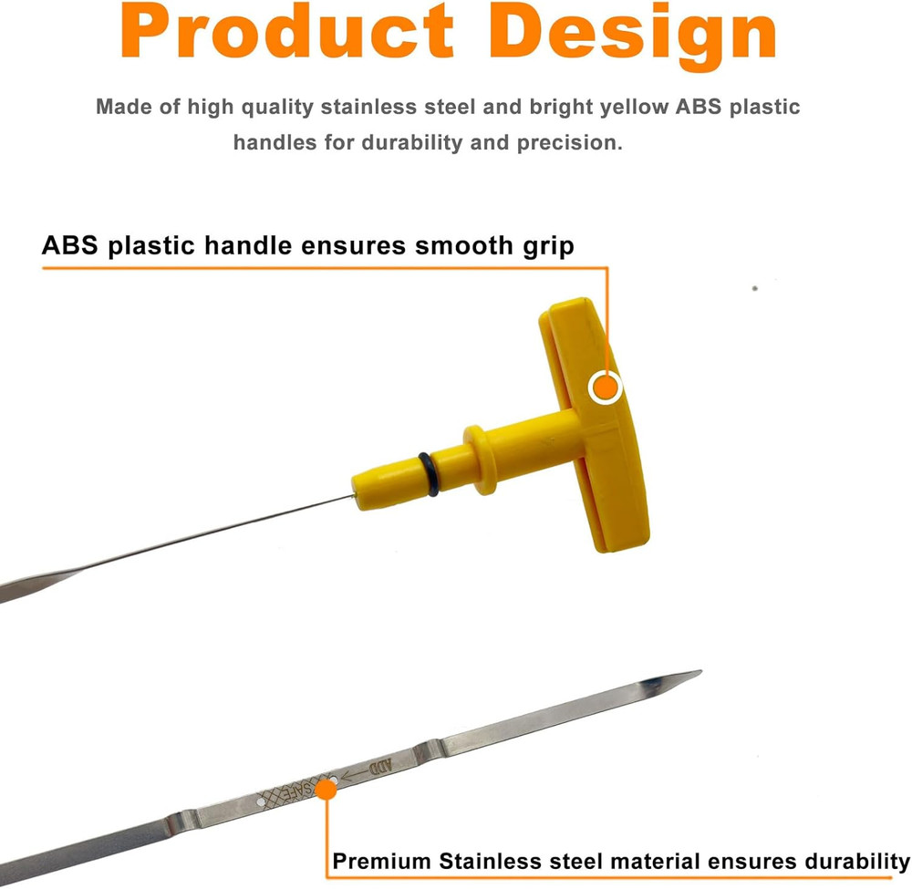 Engine Oil Level Dipstick Fluid Indicator, for 2011-2019 Ram 1500, 2011-2017 Ram