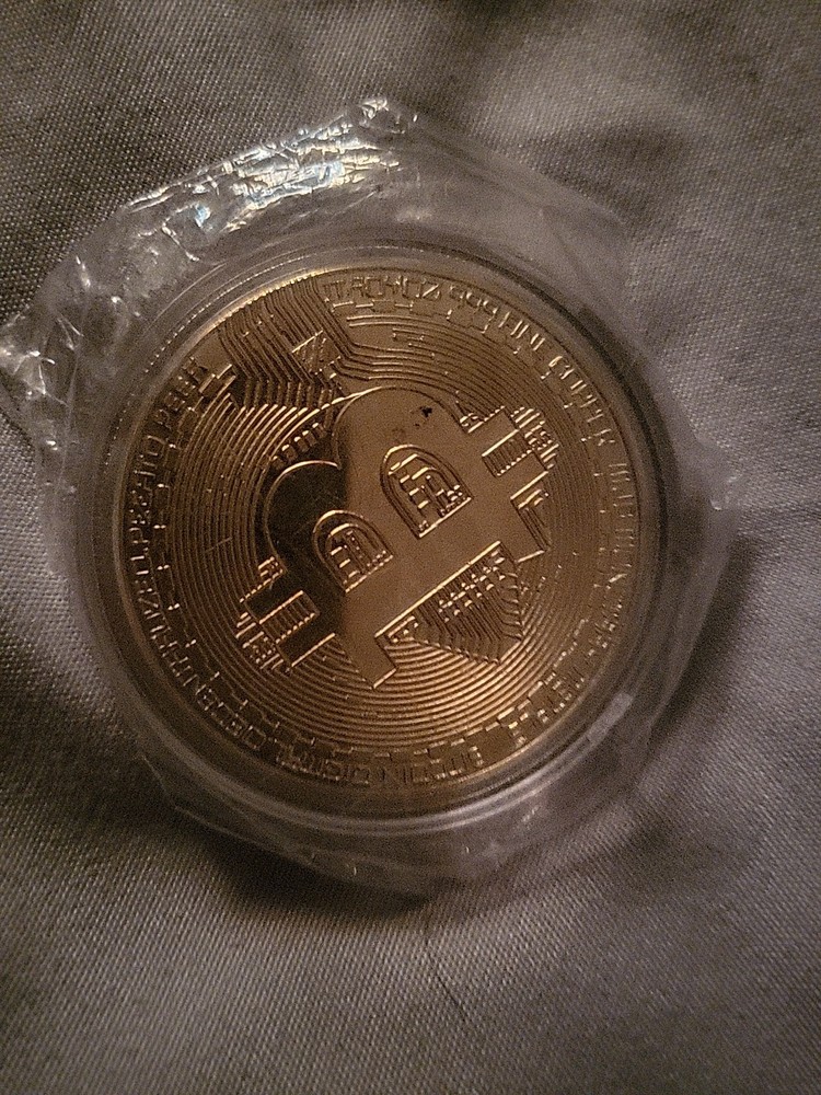Physical Bitcoin Coin (For Collection)
