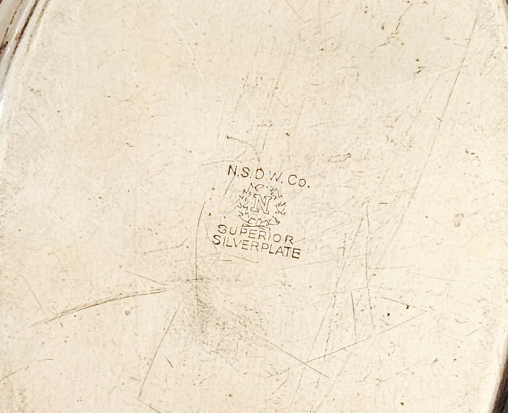 Silverplate Lot 7 Pieces Trays Covered Dishes Assorted Serving Pieces +10 lbs