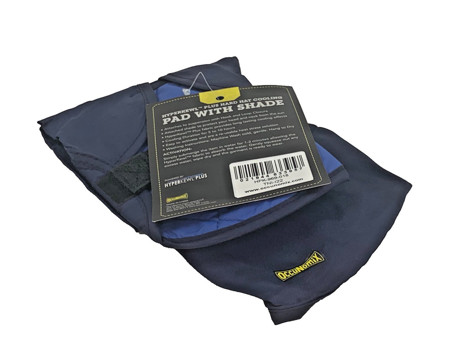 7 PACK  Altec 900099422 OccuNomix  HPK-969-018 Hard Hat Cooling Pad w/ Shade