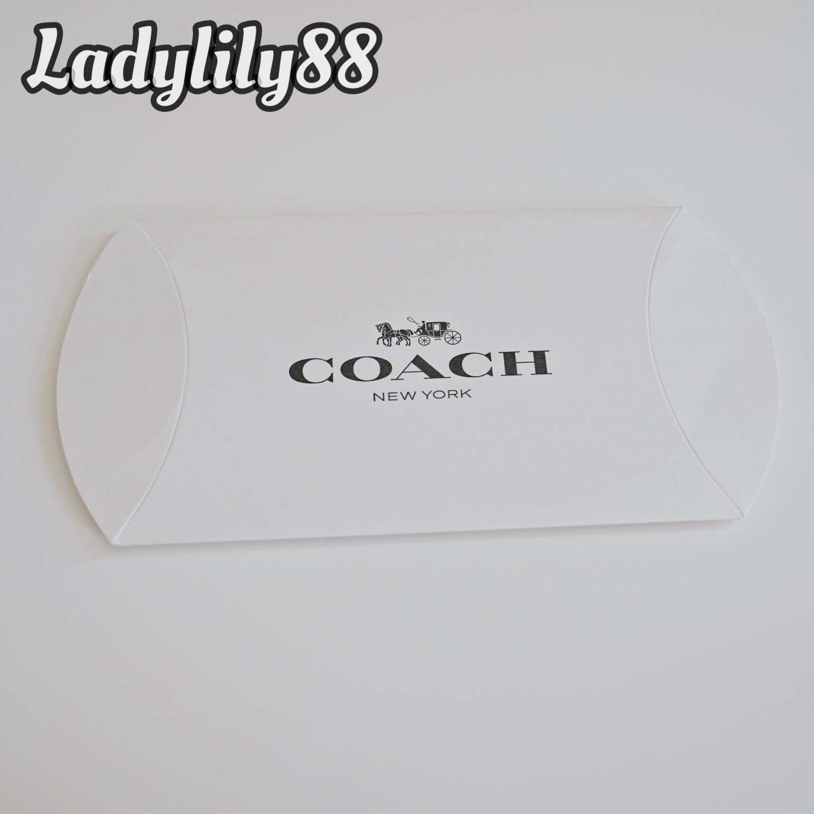 New Coach Authentic Gift Box -Brown Collapsible Size Mini - Lager