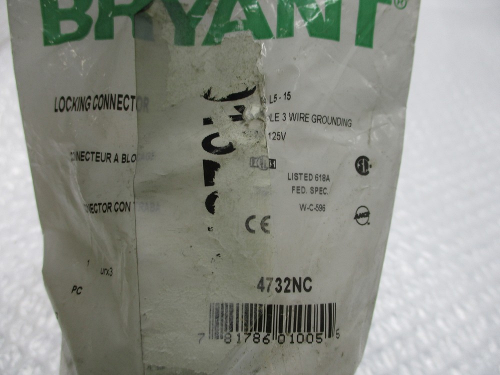 BRYANT 4732NC CONNECTOR NSMP