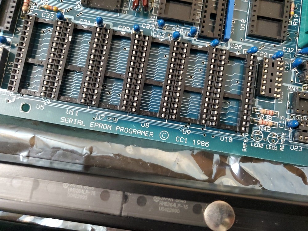 Vintage Circuit Cellar Serial EPROM Programmer 1986 Board Kit - UNTESTED AS IS