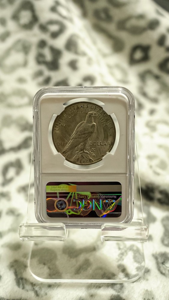 1923 MS63 Peace Dollar PCGS Certified