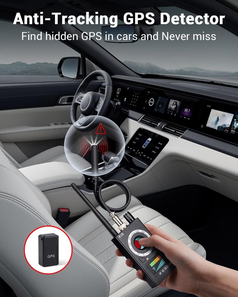Hidden Camera Detectors, Anti Spy Finder, GPS Tracker Detector,...