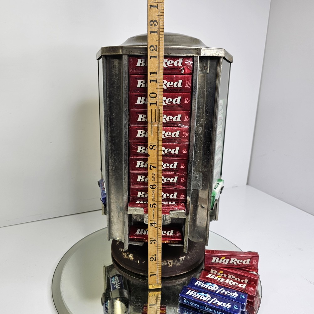 Wrigley’s Five Column Package Gum Dispenser Store Display