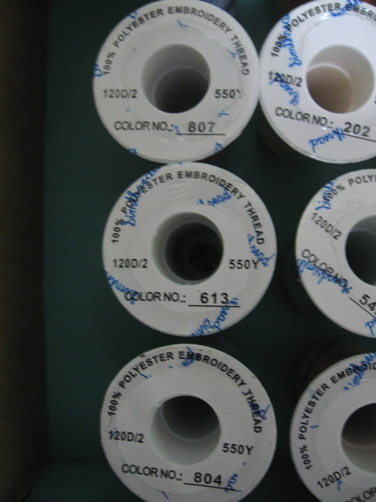 New Simthread 100% Polyester/Machine Embroidery Thread lot of 20 Spools