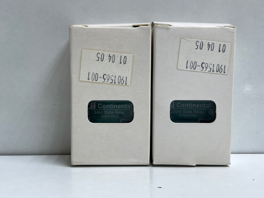 (LOT 2 PCS) CONTINENTAL SVDA/3V25 SOLID STATE RELAY