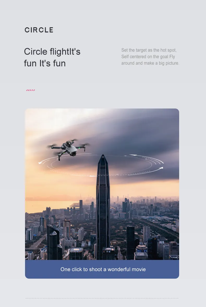 ISPEKTRUM RG101 Pro Drone 8K Camera 2-Axis Gimbal 360 Obstacle Avoidance