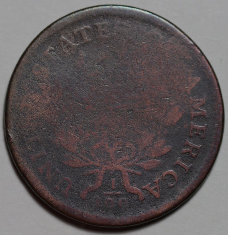 1798 Draped Bust Large Cent - US 1c Copper Coin