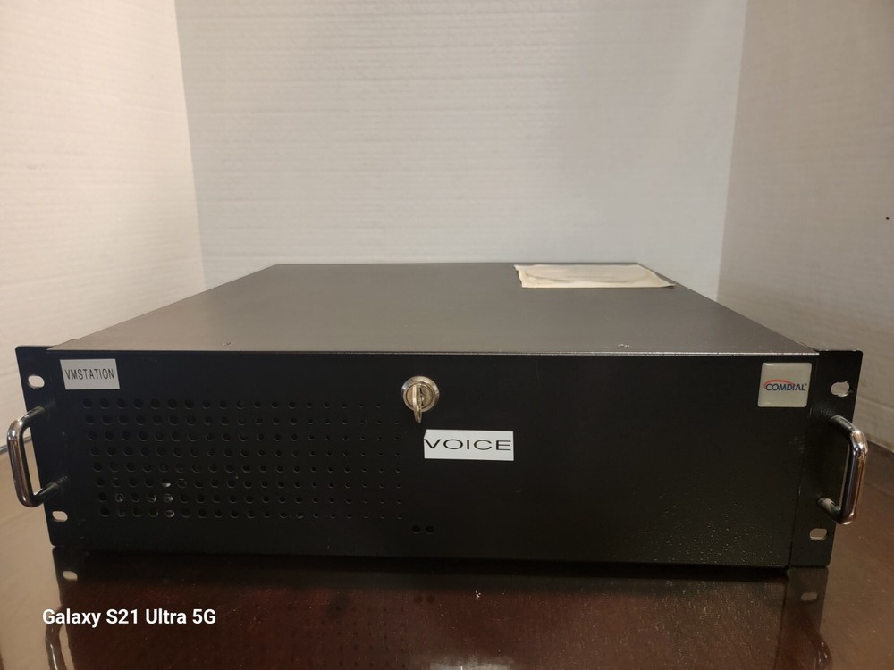 Comdial Interchange 12.0 Rack Mount System 4-Port Analog