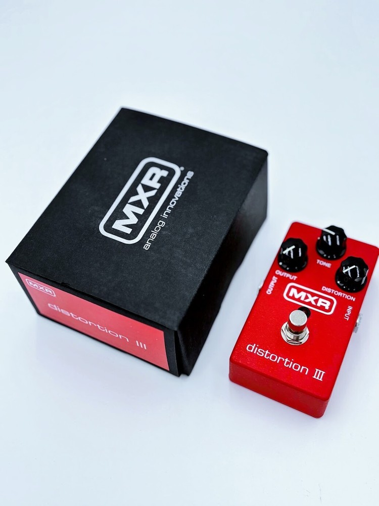MXR Distortion III - Guitar Distortion Pedal - New - Includes Cables
